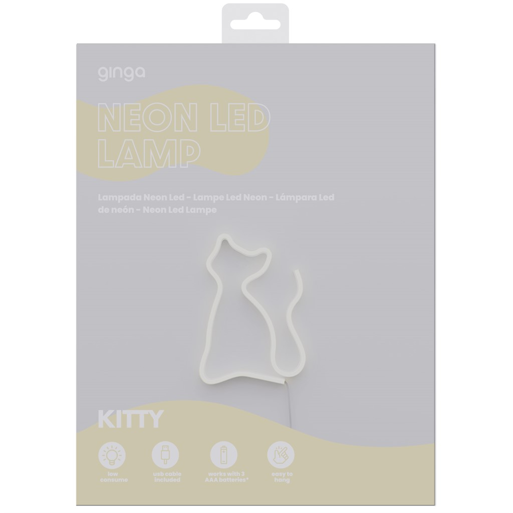 LED Wall Sign - Neon Kitty