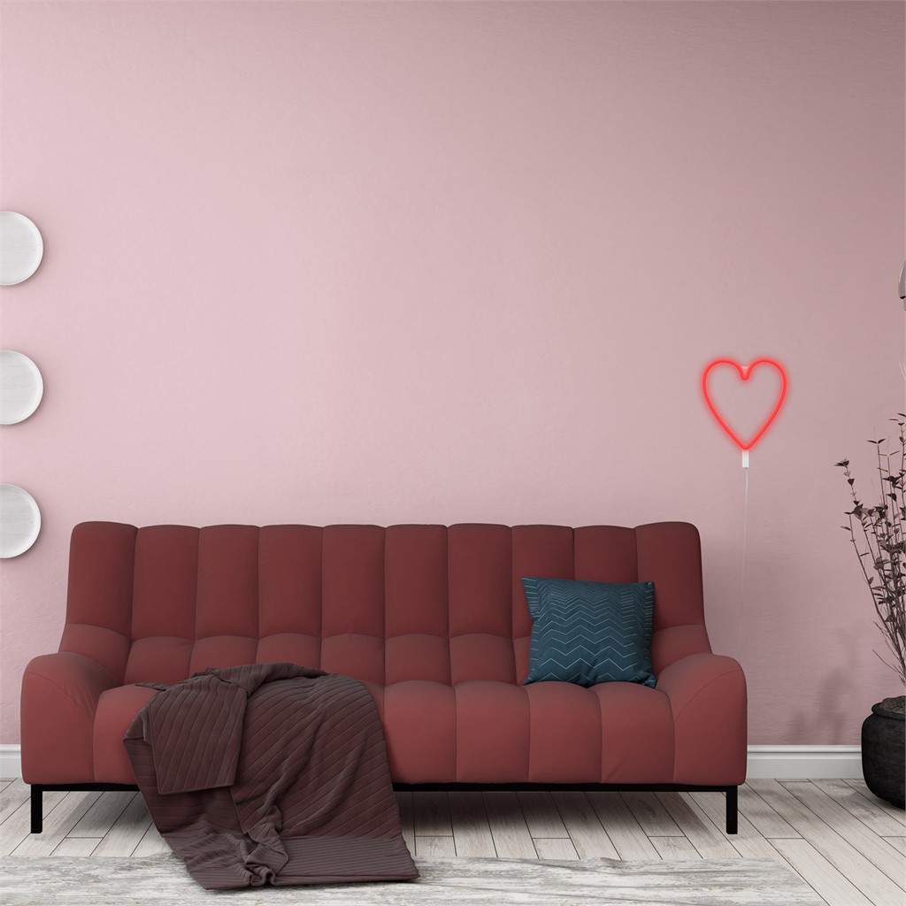 LED Wall Sign - Neon Heart