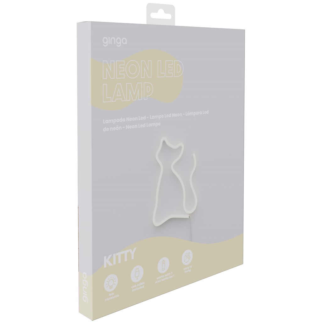 LED Wall Sign - Neon Kitty