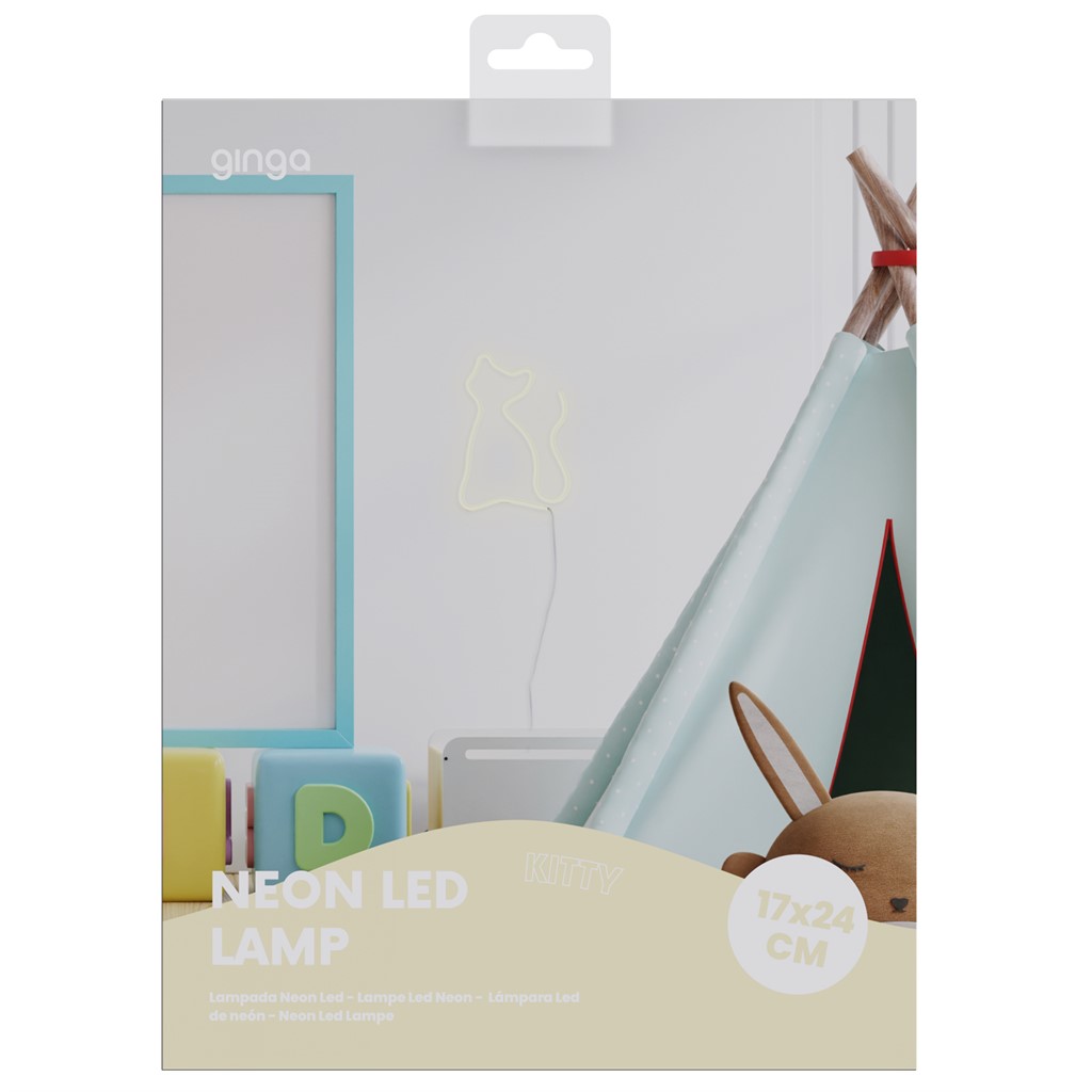 LED Wall Sign - Neon Kitty