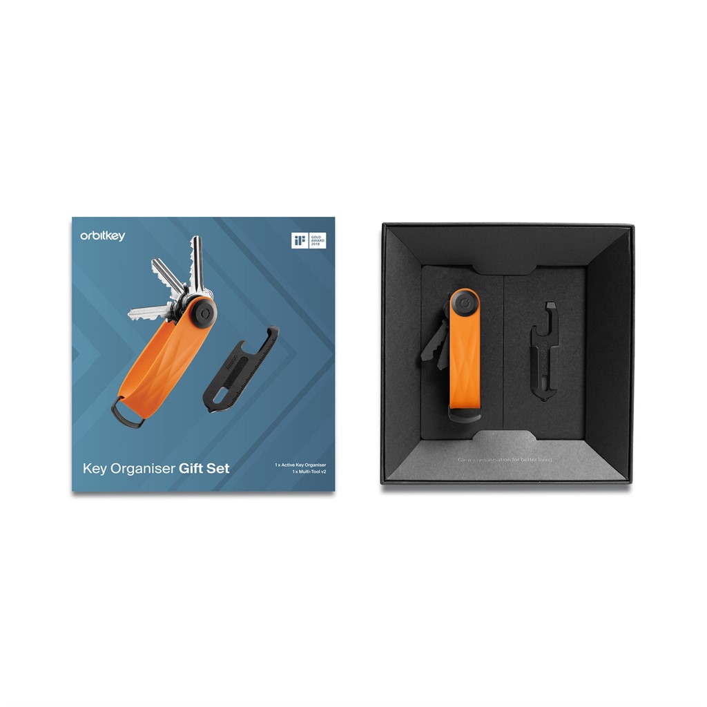 Gift Set Active Key Organiser + Multitool V2 (Limited Edition)